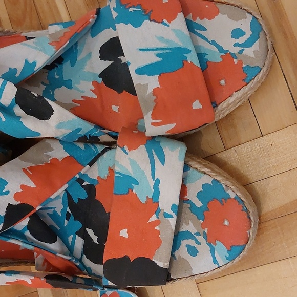 L.K  Bennett wedges sandals size 41 - Picture 4 of 9